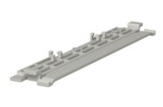 Oberteilklammer PVC,grau 2370 210 
