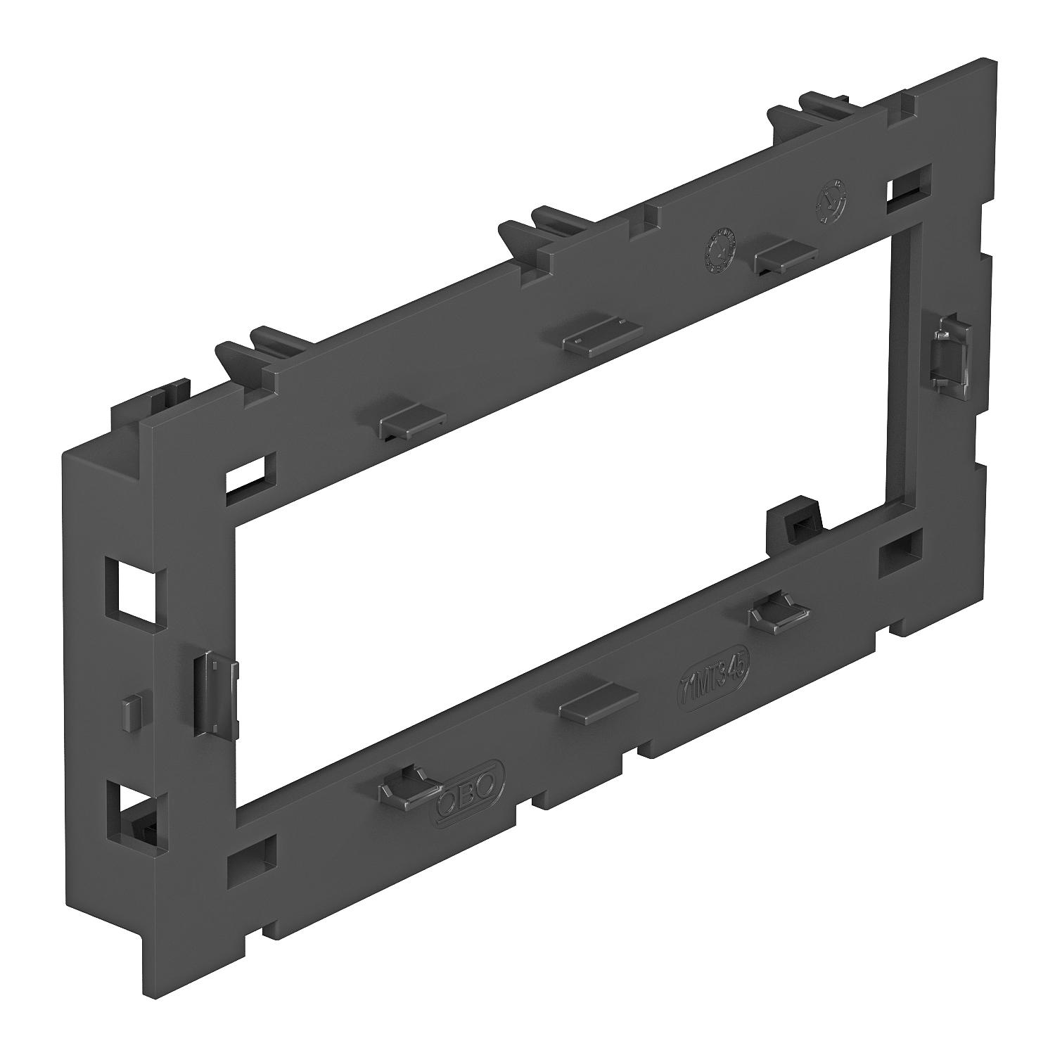 Montageträger 150x76x51mm gr 71MT3 45-2 