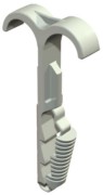 Steckschelle, doppel 2x4-12mm 1974 2X4-12 
