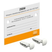Kennzeichnungsschild f.Zugentlastung KS-ZSE DE 