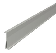 Trennwand PVC,grau 2371 60 