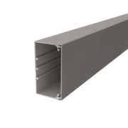 Wand+Deckenkanal m.Obert. 60x110mm PVC sgr WDK60110GR m.Lochung 