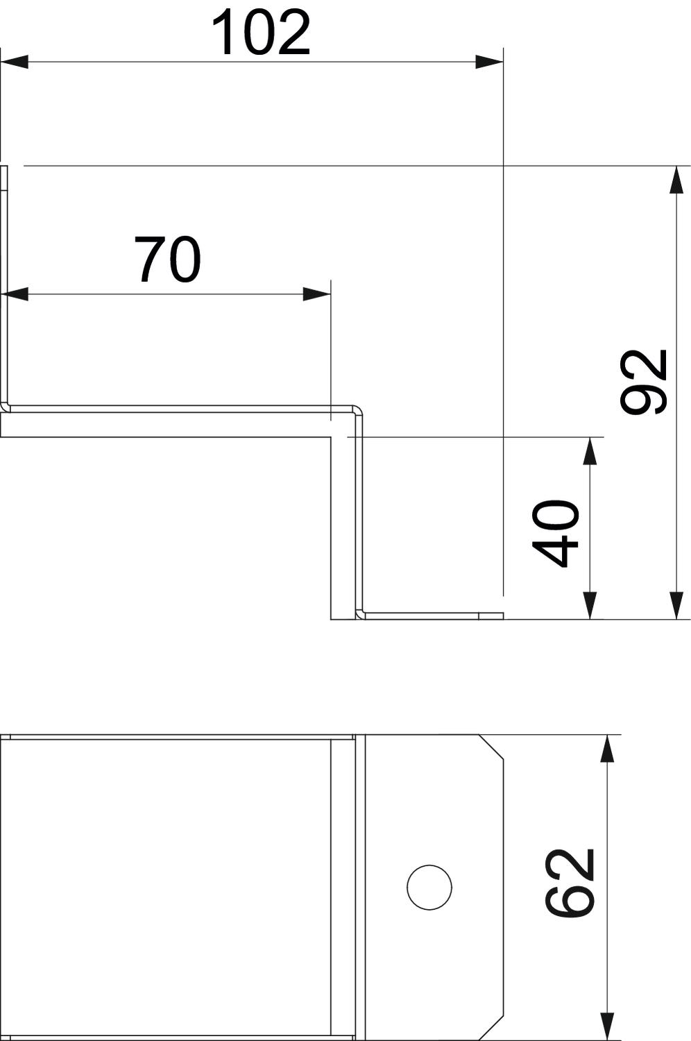 Verbinder für Eckmontage inkl. Dichtung BSKM-VE 0407 
