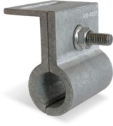 Rundfalz Aluminiumklemme für Schraube M10 2002226 