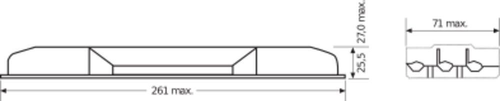OSRAM BETRIEBSGERÄTE Zugentlastungsgehäuse LMS CI BOX BT1 