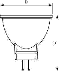 Philips Lighting LED-Reflektorlampe MR11 GU4 2700K CoreProLED #65948600 