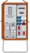 Anschlussverteilerschrank 44kVA m.Zählerplatz WAV0170R1 
