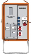 Anschlussverteilerschrank 44kVA m.Zählerplatz WAV0160R1 