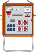 Endverteiler 44kVA WEV0801R1 