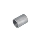 Stahlrohr-Gewindemuffe f.FFS-ES,FFSK-ES-UV SM-E-V 40 vz. Zn-Ni 