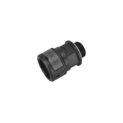 Anschlussverschraubung Kunststoff, schwarz ASPA-17M20PB 