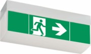 LED-Einzelbatterie-Leuchte m.Prüftaster SV EURO4L LED 3h SET 