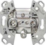 Durchgangsdose, 10 dB 3-Loch, Um,KDG zert. DD11M0650 