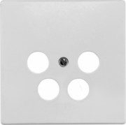 Abdeckung DD-Dosen, 4-Loch 85x85 mm DW49T 