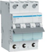 Leitungsschutzschalter 3p. B-16A,6kA,3M QC MBS316 