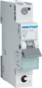 Leitungsschutzschalter 1p. C-16A 6kA 1M QC MCS116 