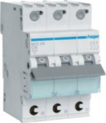 Leitungsschutzschalter 3p. C-16A 6kA 3M QC MCS316 