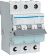 Leitungsschutzschalter 3p. C-32A 6kA 3M QC MCS332 