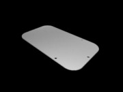 Metall-Flanschplatte Größe 1 AX 2571.100 