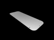 Metall-Flanschplatte Größe 3 AX 2573.100 