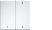Doppelwippe lasergraviert f.55x55mm rws I/O DW-FT55-rw+IO 