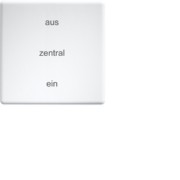Wippe lasergraviert f.Funktaster 63x63mm W-FT4F-at 
