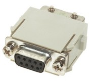 Buchseneinsat D-Sub Stecker,9-pol. 09140093101 