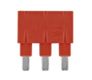Steckbrücken 3x rot 09330009831 