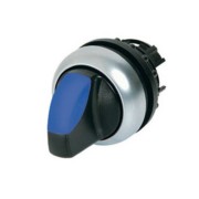 Eaton Leuchtwahltaste m.Knebelg. 2 Stell.,blau M22-WRLK-B 
