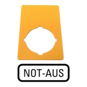 Eaton NOT-AUS-Schild NOT-AUS M22-XZK-D99 