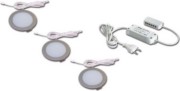 3er-Set LED-Einbauleuchte ww eds Tr.24/15W 61056303002 