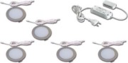 5er-Set LED-Einbauleuchte ww eds +Tr.24/30W 61056305002 