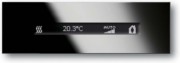 Abschlussleiste oben Glas schwarz RTR 6351/08-825 