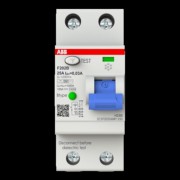 FI-Schutzschalter TypB 2P 25A,30mA,3kA,2TE F202B-25/0,03-2TE 