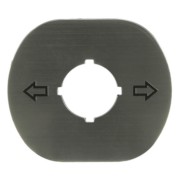 Unterlegschild eilen Links - Rechts MA6-1241 