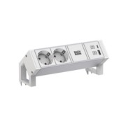 Steckdosenleiste DESK2 ALU WHITE 937.402 