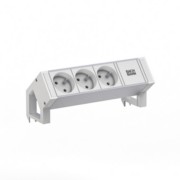 Steckdosenleiste DESK2 ALU WHITE 937.412 