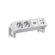 Steckdosenleiste DESK2 ALU WHITE 937.427 