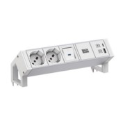 Steckdosenleiste DESK2 ALU WHITE 937.428 