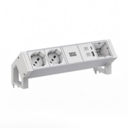 Steckdosenleiste DESK2 ALU WHITE 937.430 