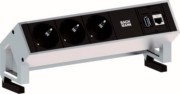 Steckdoseneinheit 3xSchutz.1xCAT61xUSB 902.501 