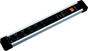 Steckdosenleiste 6f. m.Schalter und GVS 330.105 