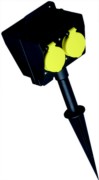 Gartensteckdose 2,00m sw 394.180 