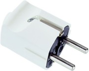 Schutzkontakt-Stecker ws,Zentral 910.270 