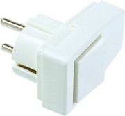 Schutzkontakt-Stecker ws, abscha.Winkel 911.271 