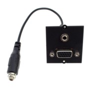 Rahmen 1xVGA+Klinke BCM-17 917.045 