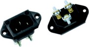 Kaltgeräte-EB-Stecker 65°C sw 917.170 