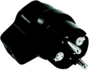 Vollgummi-Winkelstecker sw 919.171 