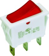 EB-Wippenschalter ws/rt,16(8)A250V 1p. 924.111 