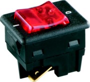 EB-Wippenschalter rt,16(4)A/250V,1p. 924.129 